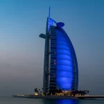 Burj Al-Arab -Blue Light