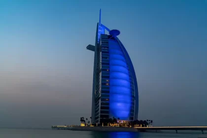 Burj Al-Arab -Blue Light