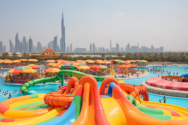 Aqua Fun stands as an aquatic marvel - Ai Imagination
