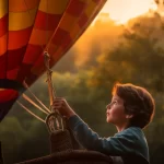 Hot air balloon ride