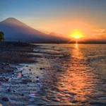 Mount Agung trek - sunset